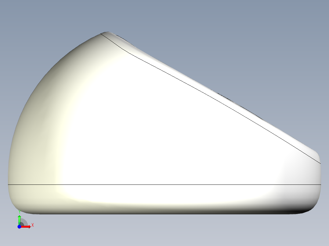 懒人沙发前视图