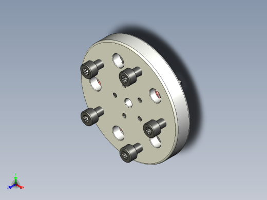 3D打印双滚珠组件
