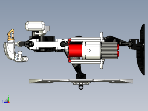 米洛斯生化机器人右视缩略图