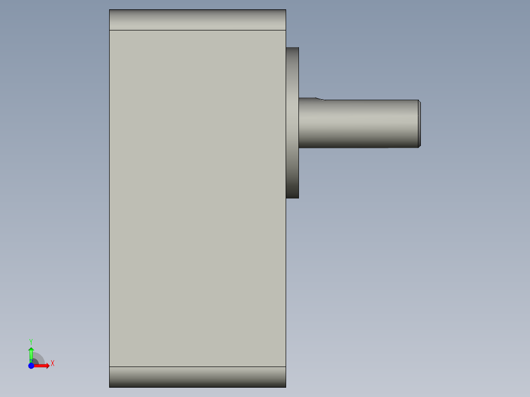 减速机5GN-125K前视图