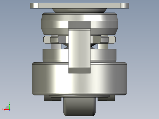 福马脚轮-120F后视缩略图