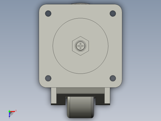 福马脚轮-120F俯视缩略图