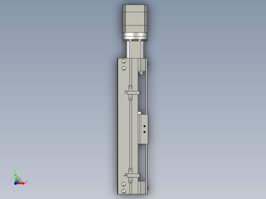 探头行走机构前视缩略图