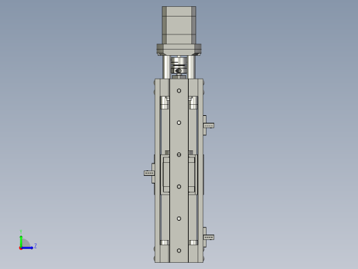 探头行走机构左视缩略图