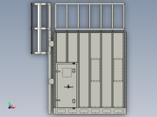 MGGB-料仓组件装配体前视缩略图