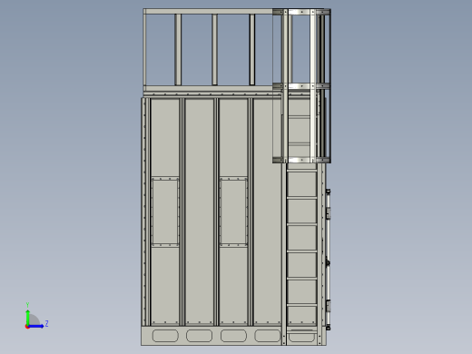 MGGB-料仓组件装配体左视缩略图