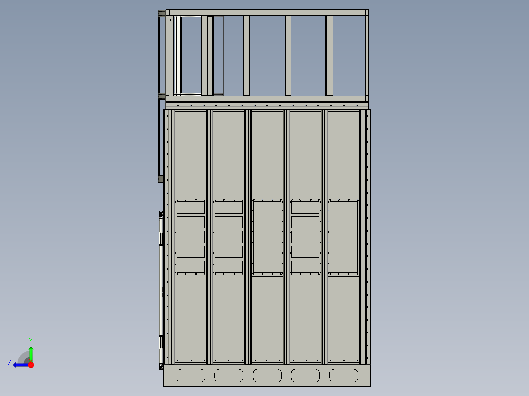 MGGB-料仓组件装配体右视图