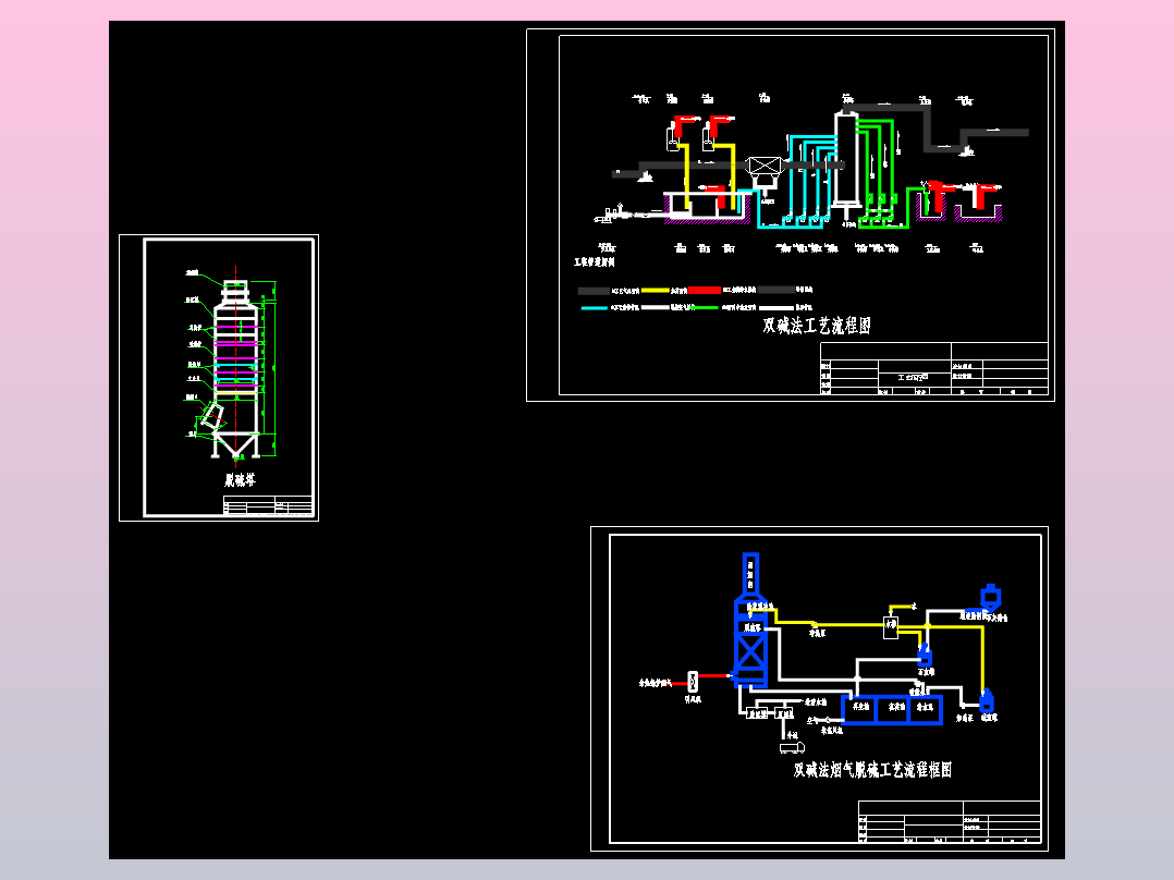 《双碱法脱硫工艺图》