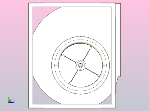 SYDS-R离心风机[SYDS630 R]左视缩略图