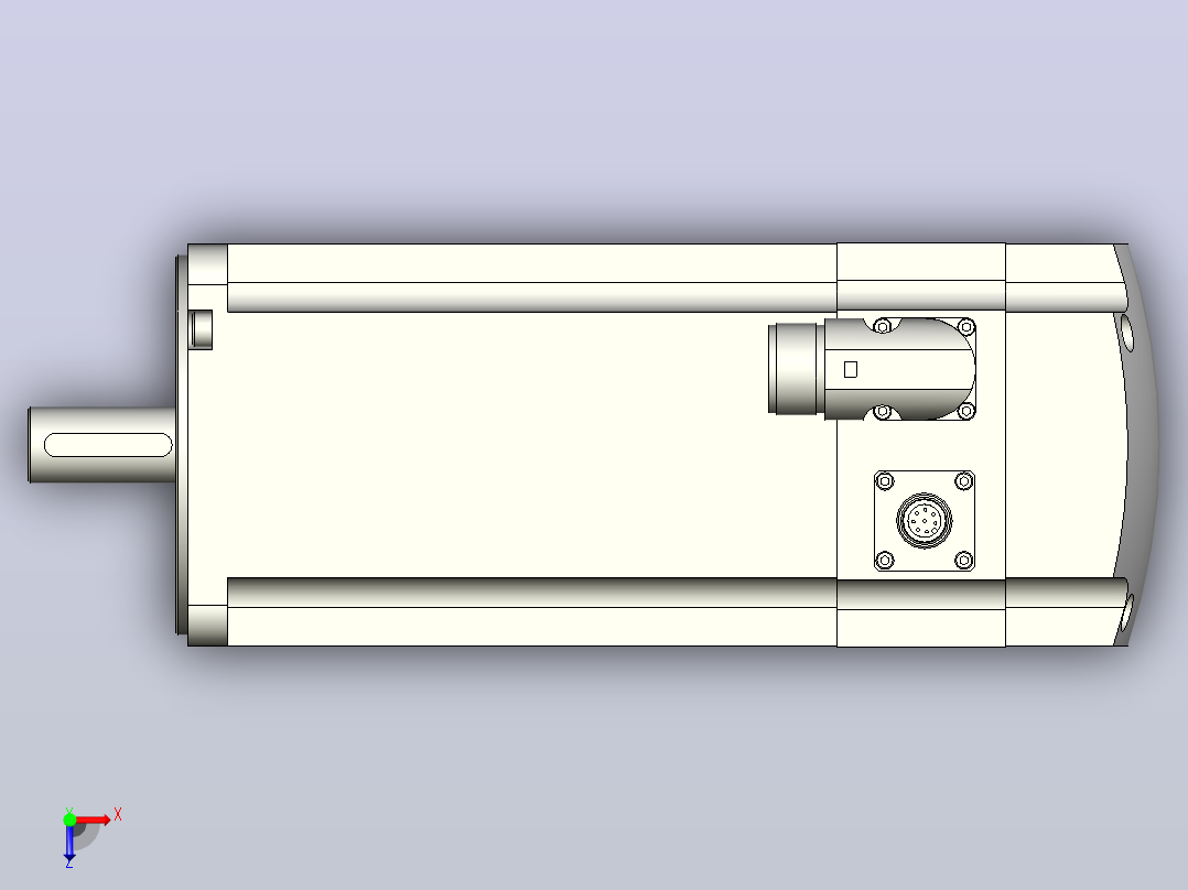 FESTO伺服马达EMMS-AS-100-MK-HS-RSB-S1俯视图