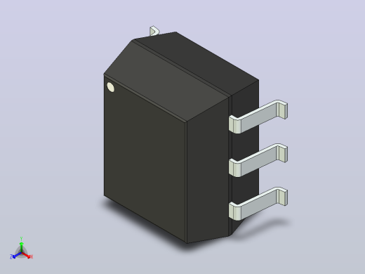 106x SOIC 封装（小外形集成电路）SOIC254P915X500-6N