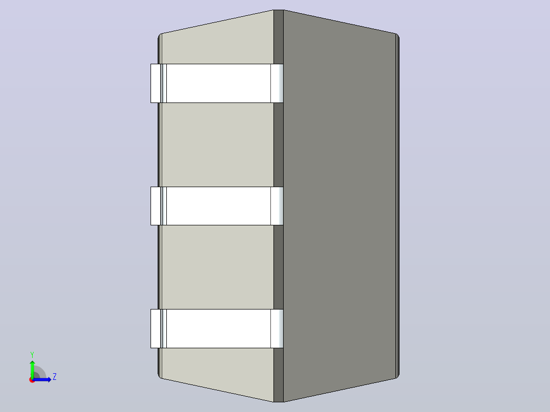 106x SOIC 封装（小外形集成电路）SOIC254P915X500-6N左视图