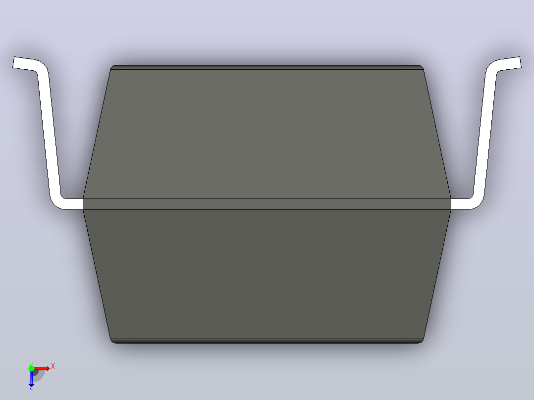 106x SOIC 封装（小外形集成电路）SOIC254P915X500-6N俯视图