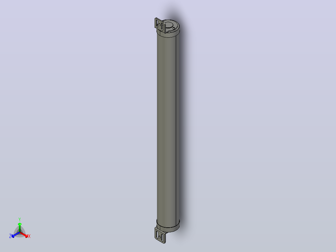 STFS1240 STFS系列IP68防水安全光栅正等轴测图