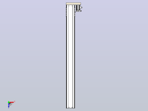 日规模组半封闭丝杆TPA-HNR-220D-3210C-L2200-ML-Y-P1K-N3俯视缩略图