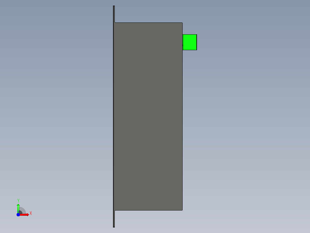 A2002845-7口工业USB 3.0集线器前视图