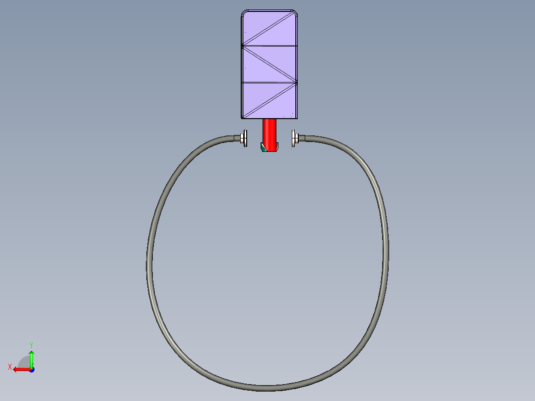 一款好玩的迷你U盘后视图