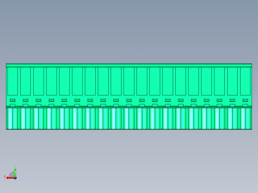 DEGSON 2EDG 系列 5.08mm 可插拔接线端子组-2EDGKA-5.08-19P-14-00AH后视缩略图