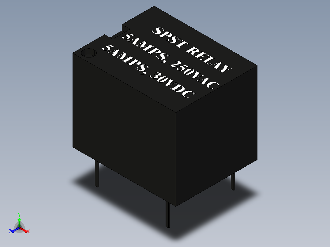 继电器1 (15)正等轴测图
