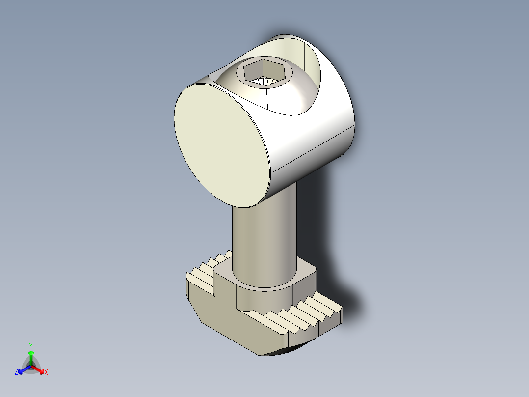 型材-BR 10 SLOT SINGLE BOLT CONNECTOR 3842535619