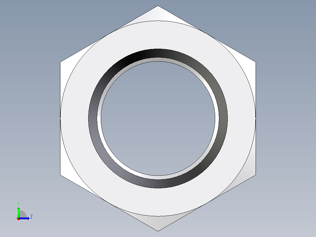 卡套式工业通用硬管接头EO_Swivel_connector_GAI28L1NPT71X左视图