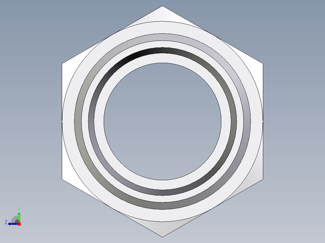 卡套式工业通用硬管接头EO_Swivel_connector_GAI28L1NPT71X右视图