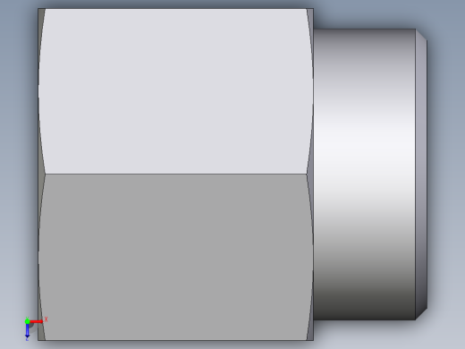 卡套式工业通用硬管接头EO_Swivel_connector_GAI28L1NPT71X俯视缩略图