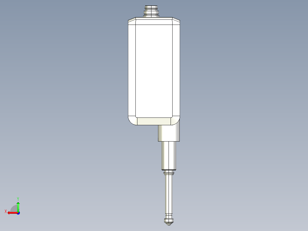 基恩士GT2-H12(K)L_kc图纸模型后视图