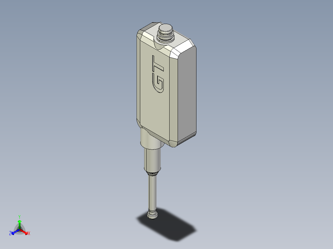 基恩士GT2-H12(K)L_kc图纸模型正等轴测图