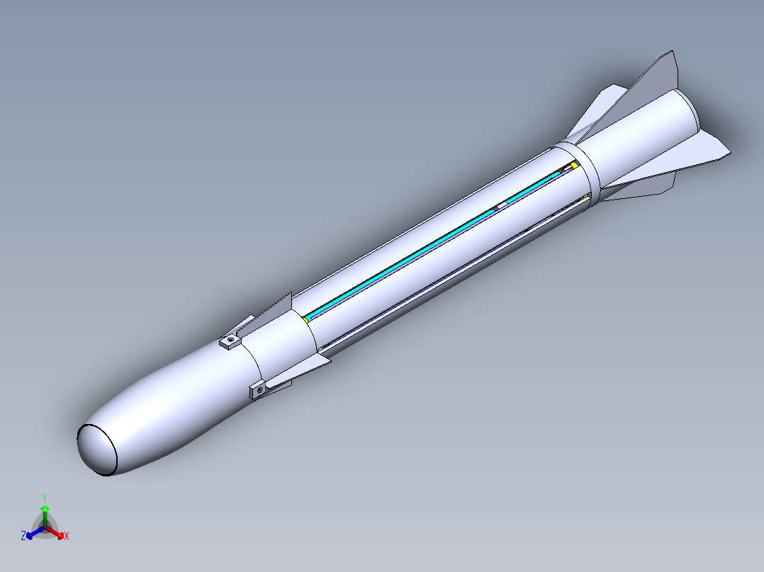 动能弹SW+CAD 280+24.5.12+002正等轴测图