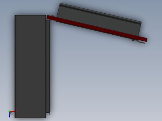 邮筒3D模型俯视缩略图
