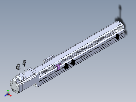 东锦丝杆传动-直线滑台模组DH60-L10-S350-BC-T400-C3