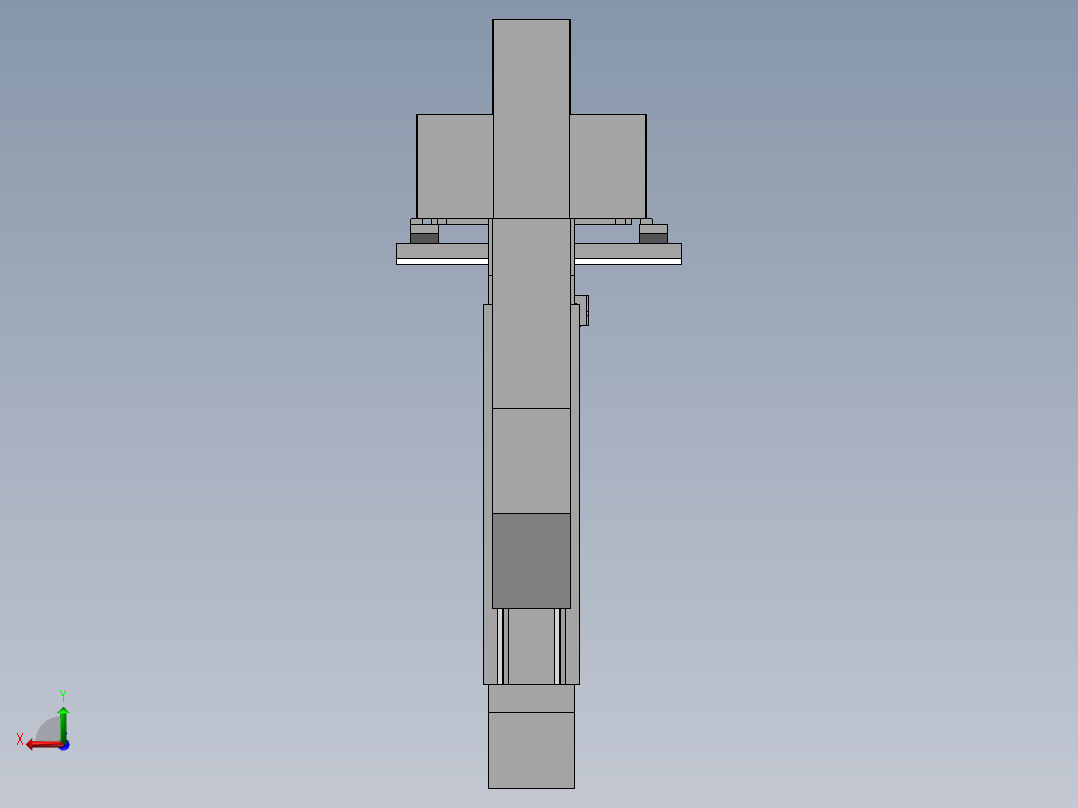 龙门铣床机身有限元论文后视图