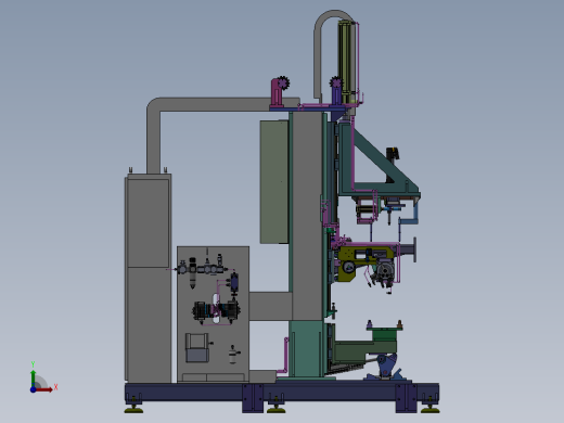 汽车螺栓拧紧返送机前视缩略图