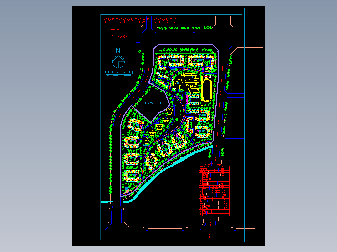 新都大丰三元家园小区A区修建性详细规划