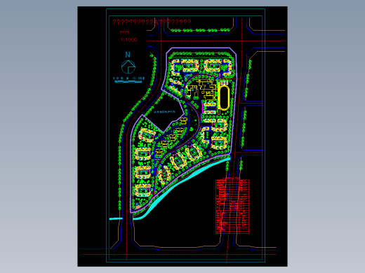 新都大丰三元家园小区A区修建性详细规划