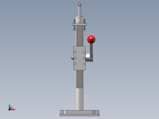 手板压力sw20可编辑前视缩略图