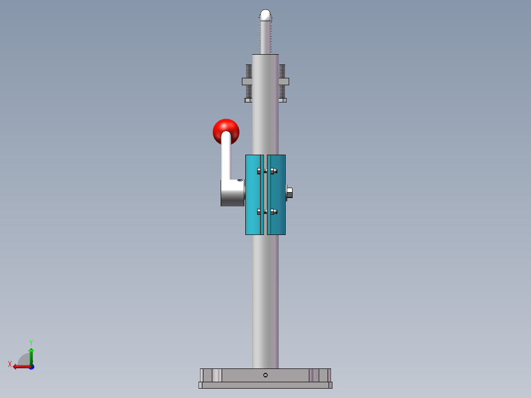 手板压力sw20可编辑后视图