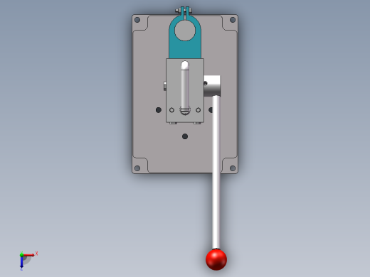 手板压力sw20可编辑俯视缩略图