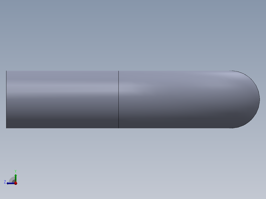 渣土车车斗右视图