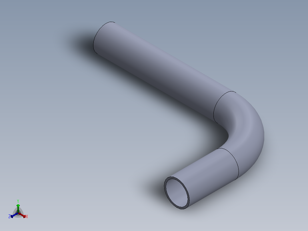 渣土车车斗正等轴测图