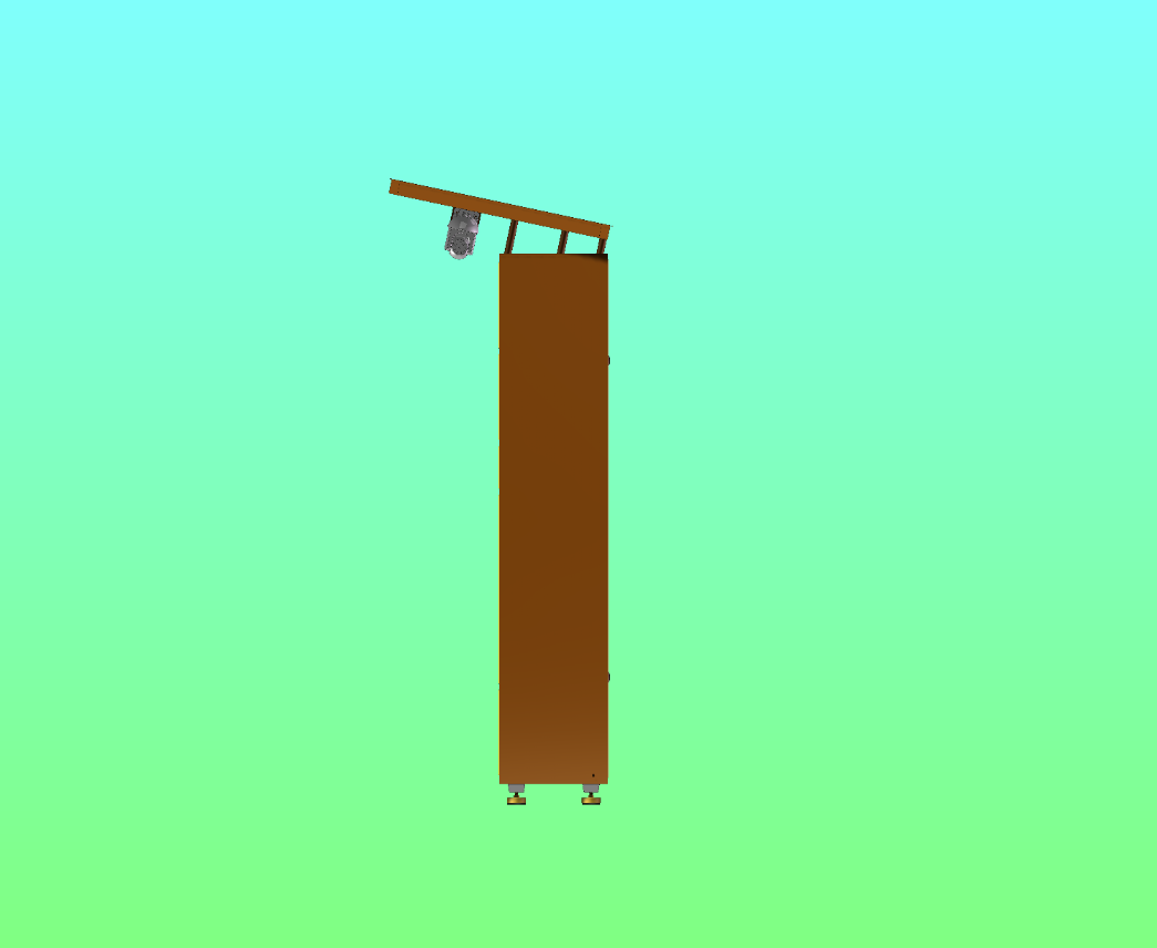 快递储存柜3D模型