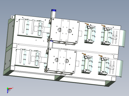 胶片双排冲切设备俯视缩略图