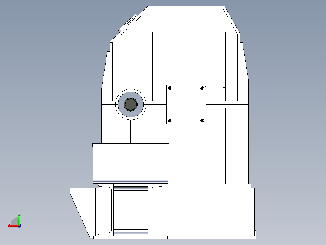 B2004825-旋转剪切剪羊毛机后视图