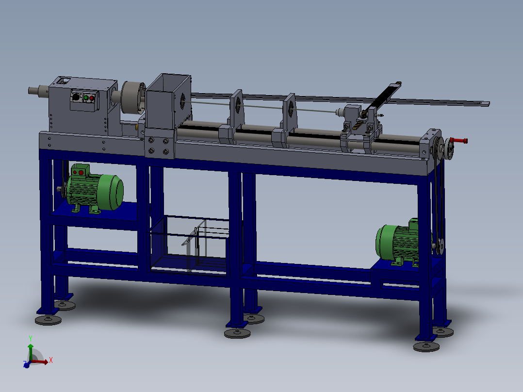 数控机床、25_自动军械车床主视图