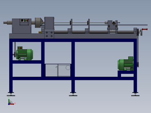 数控机床、25_自动军械车床前视缩略图