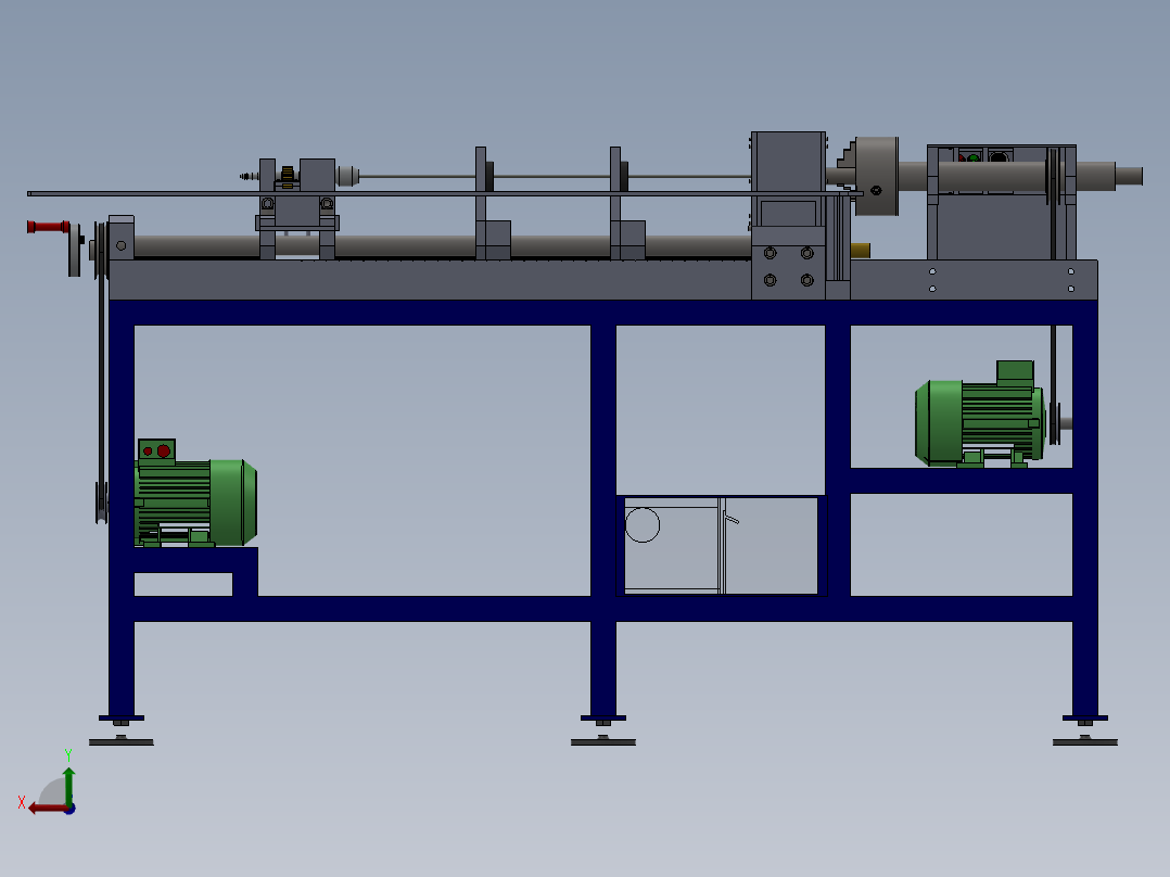 数控机床、25_自动军械车床后视图