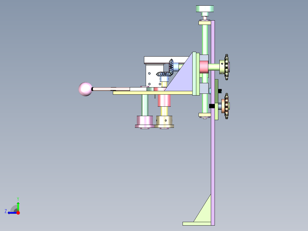 CM-150 烘焙饼干刻花机右视图