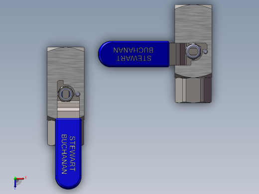 2款BVA1型-单球阀模型俯视缩略图