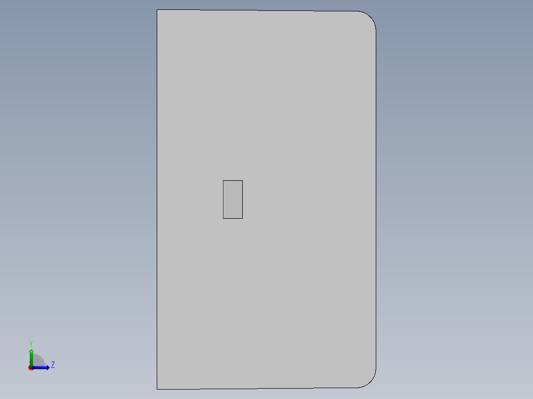 太阳能开关盖左视图